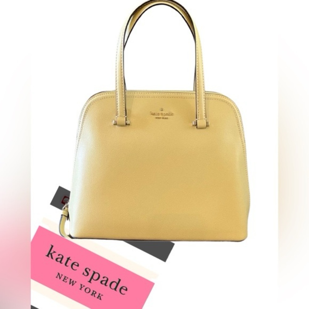 Kate Spade New York Patterson Drive Pebbled Embosse Purse /Shoulder Butter NWT